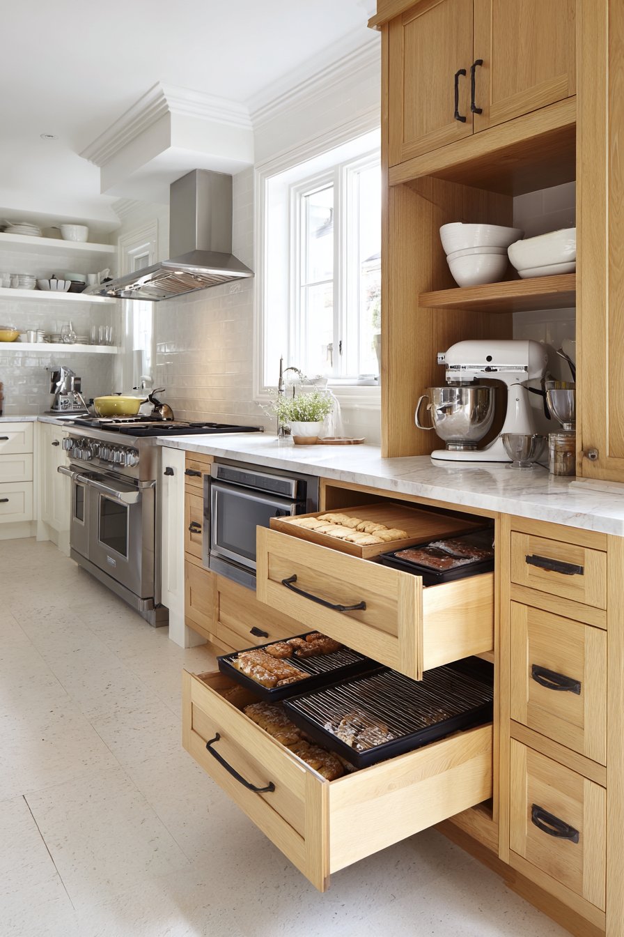 Vertical Tray Divider Organization