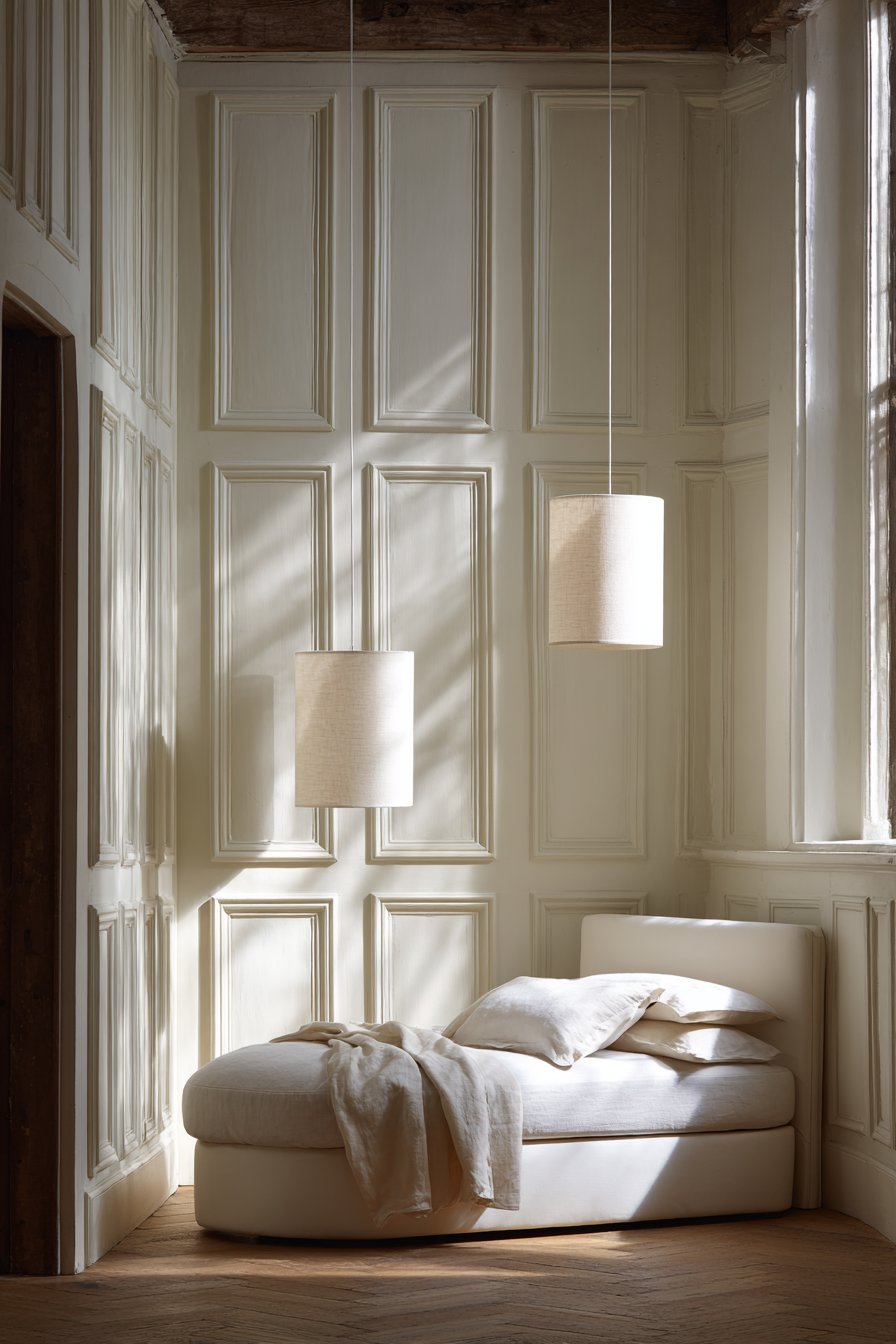 Textured Paneled Statement Wall