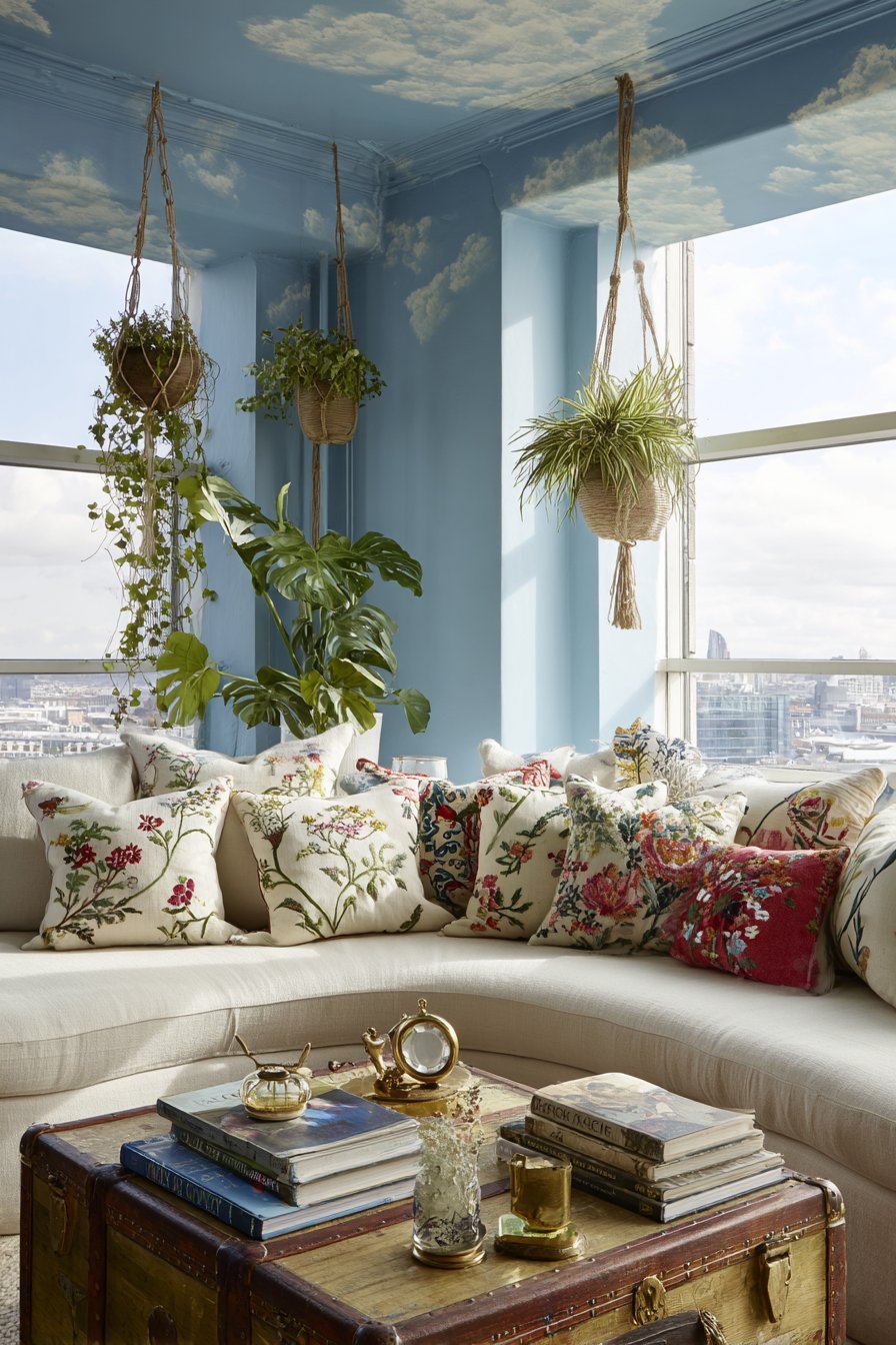 Sky-Painted Ceiling Fantasy