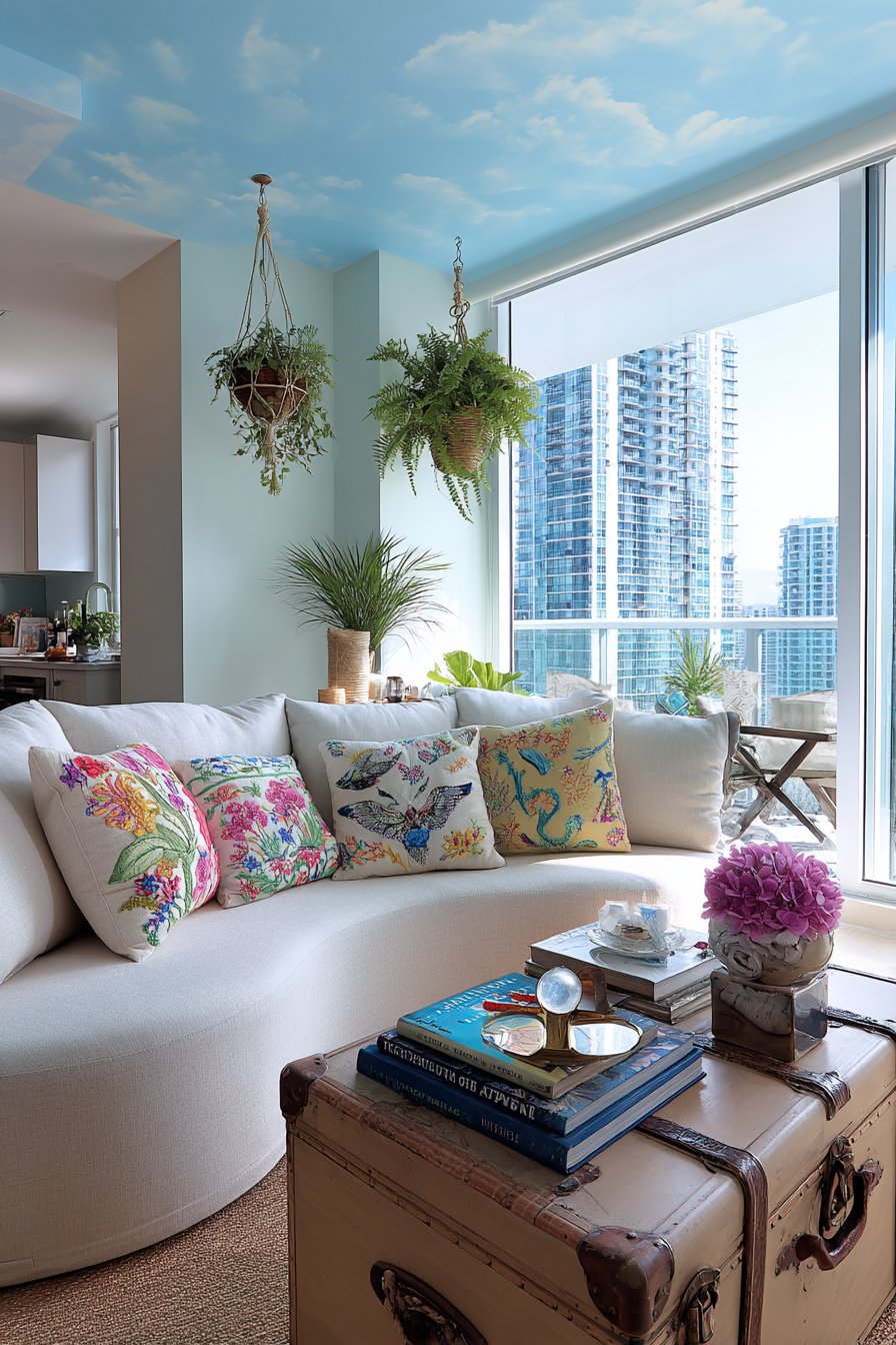 Sky-Painted Ceiling Fantasy