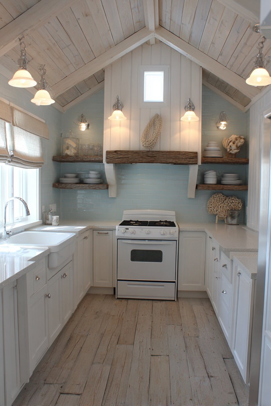 Coastal White and Blue Relaxation