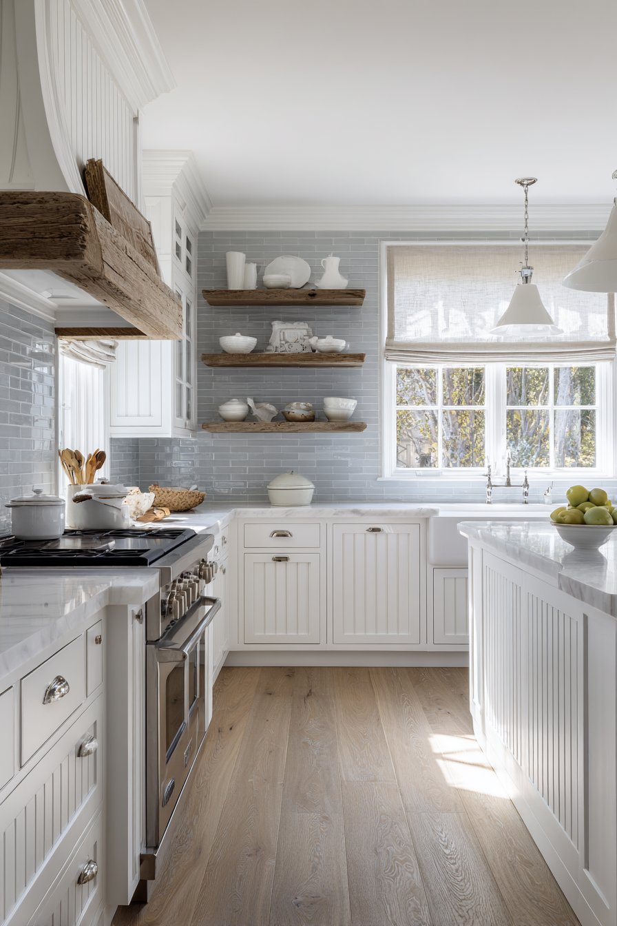 Coastal White and Blue Relaxation