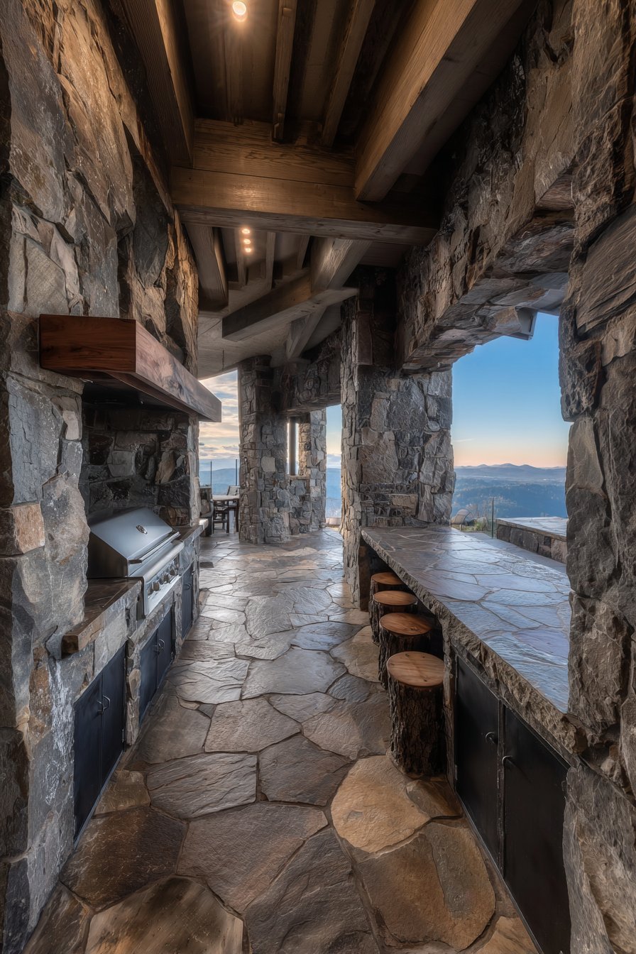 Natural Stone Organic Integration