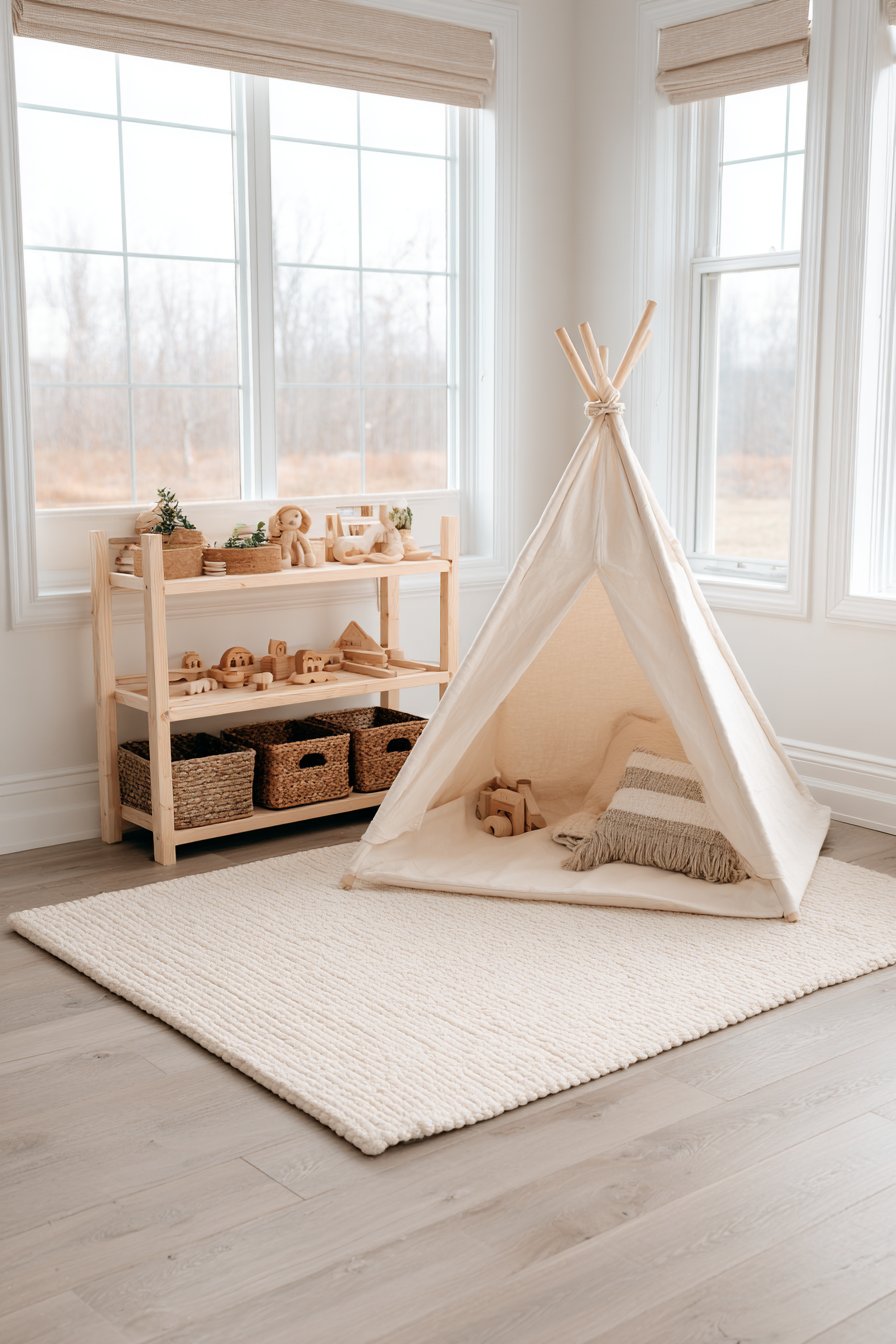 Accessible Play Area with Montessori Principles