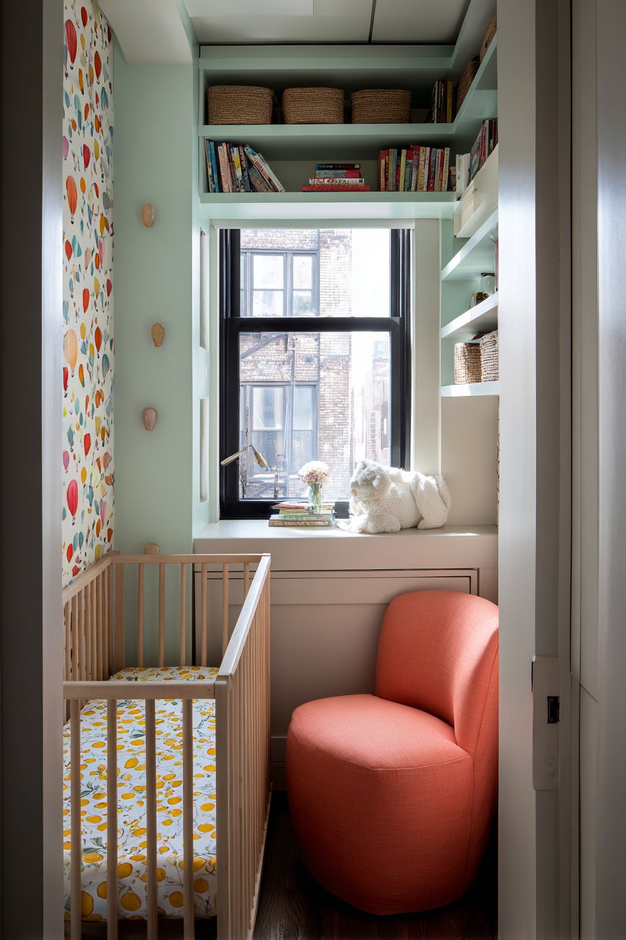 Space-Maximizing Vertical Color Storage