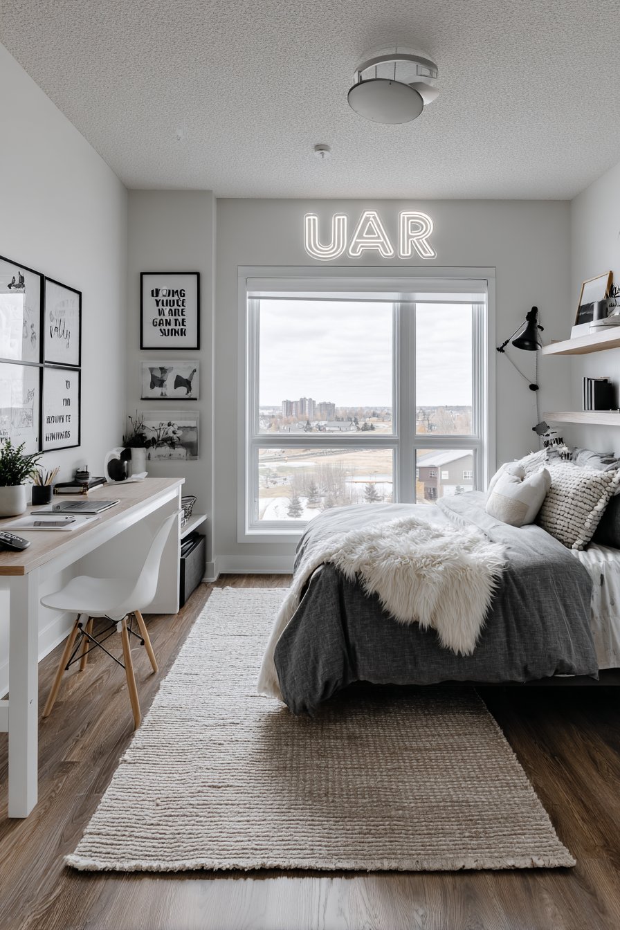 Contemporary Neon Sign Statement