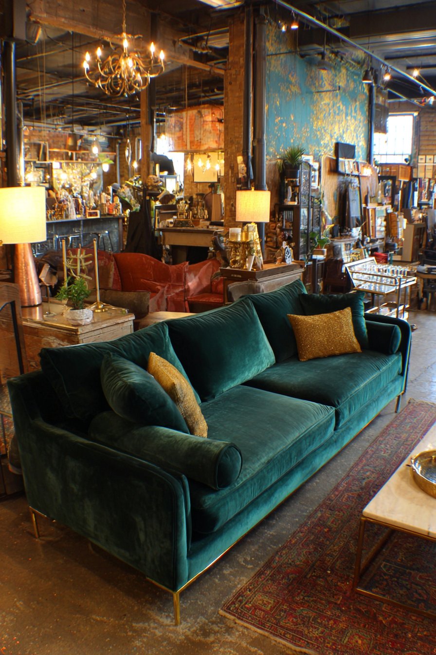 Eclectic Emerald Jewel Statement