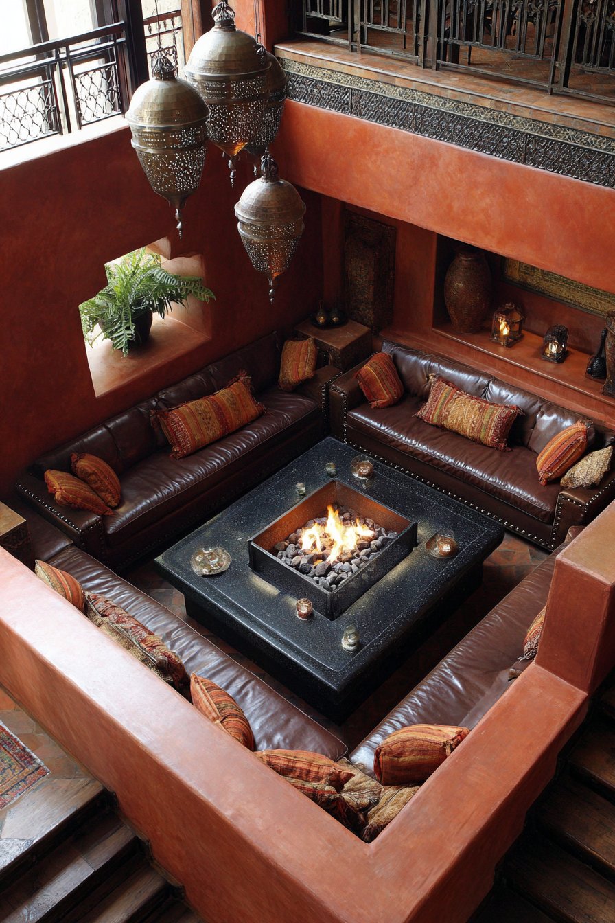 Sunken Conversation Pit Design