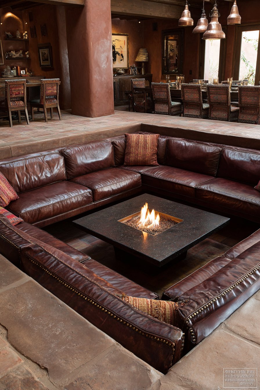 Sunken Conversation Pit Design