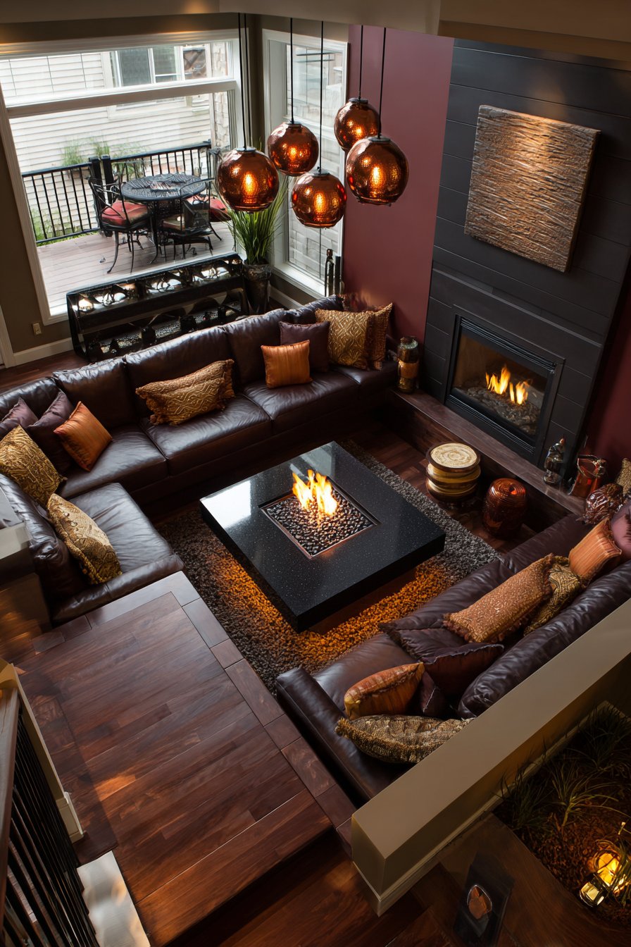 Sunken Conversation Pit Design