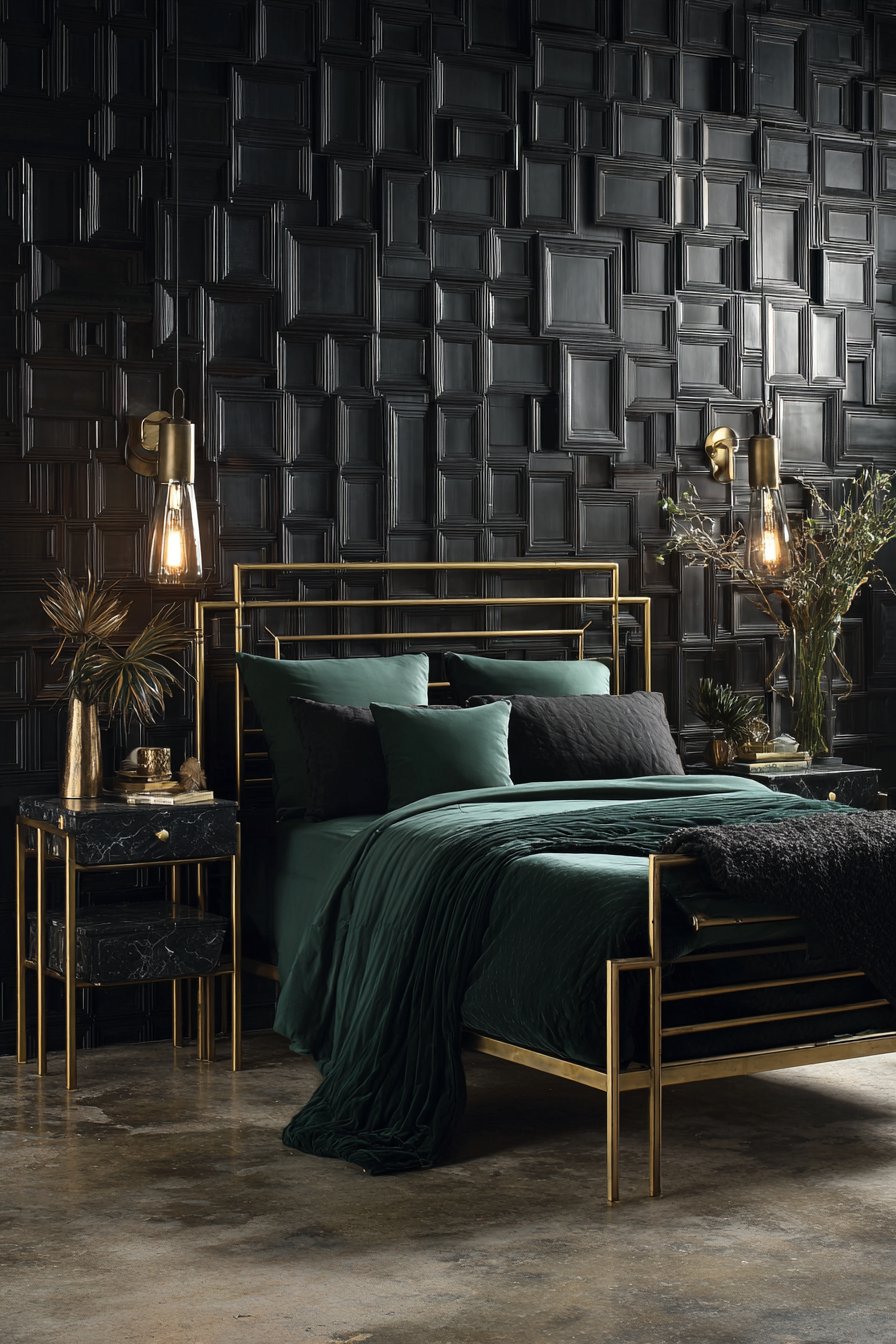 Three-Dimensional Textured Accent Wall