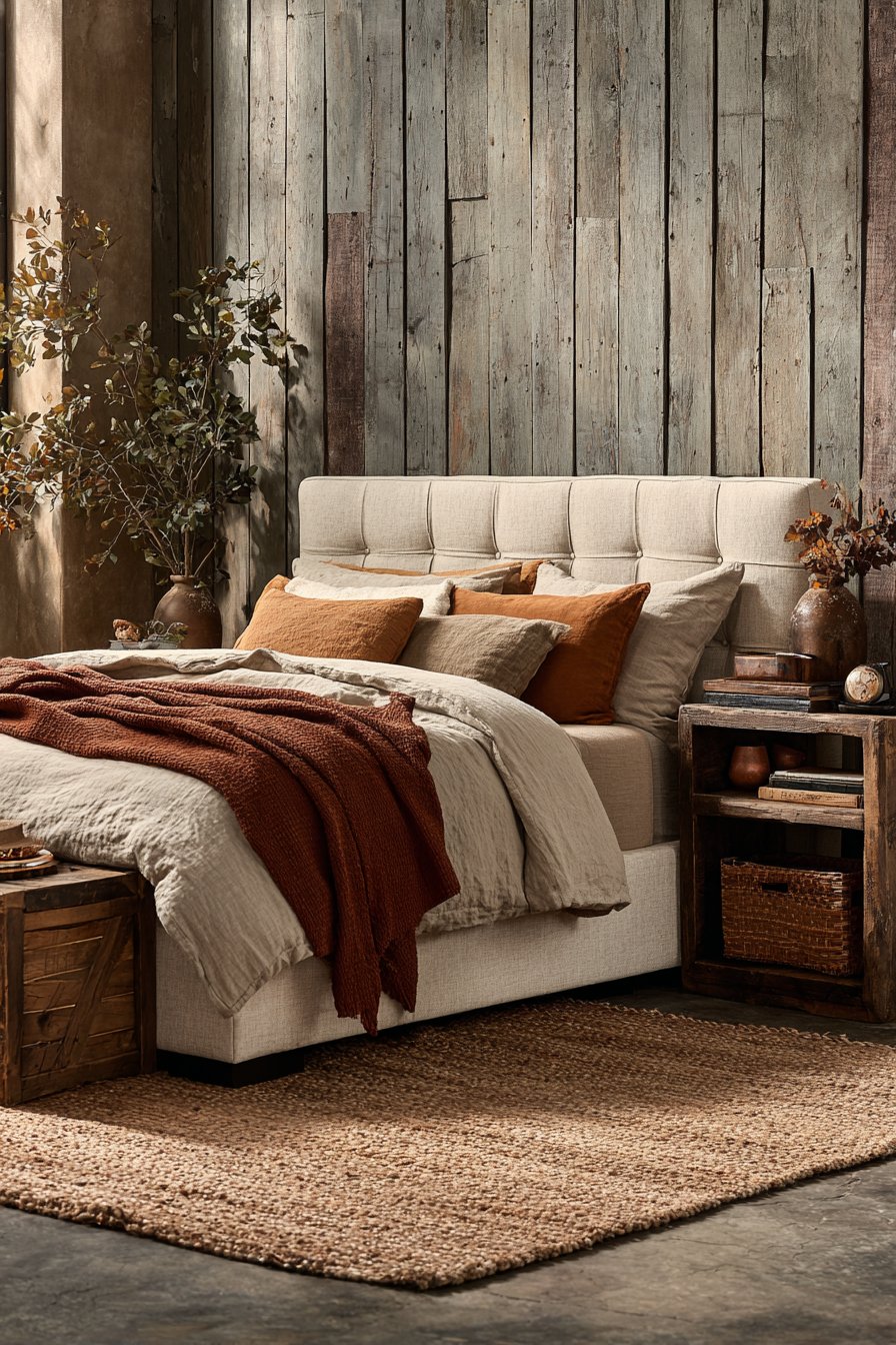 Tufted Linen Warmth