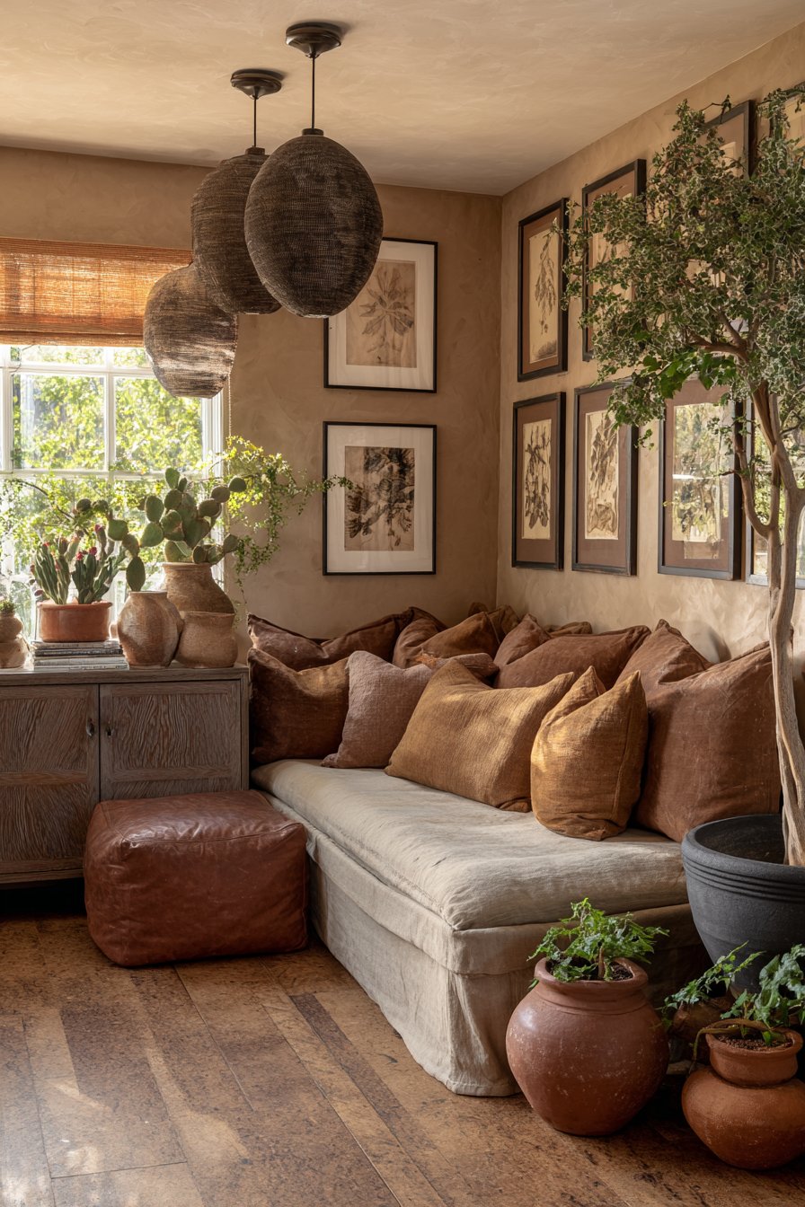 Gallery Wall Natural Fiber Art