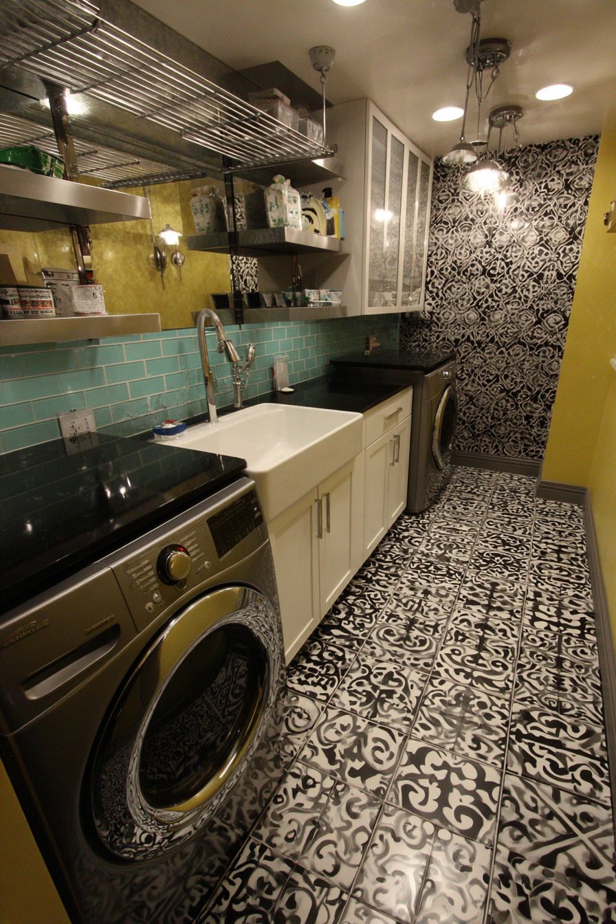 Mixed Media Backsplash Creation