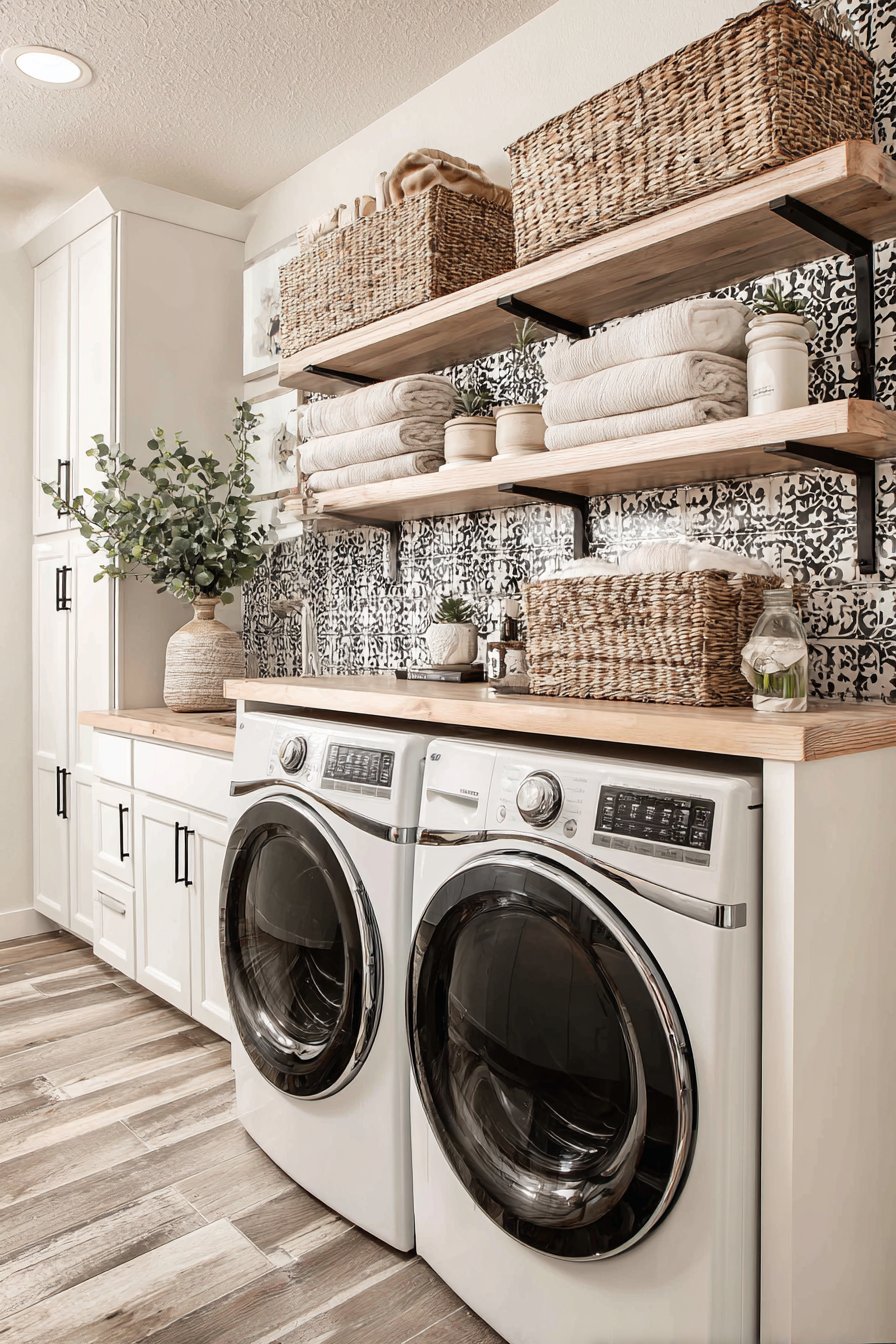 Mixed Media Backsplash Creation