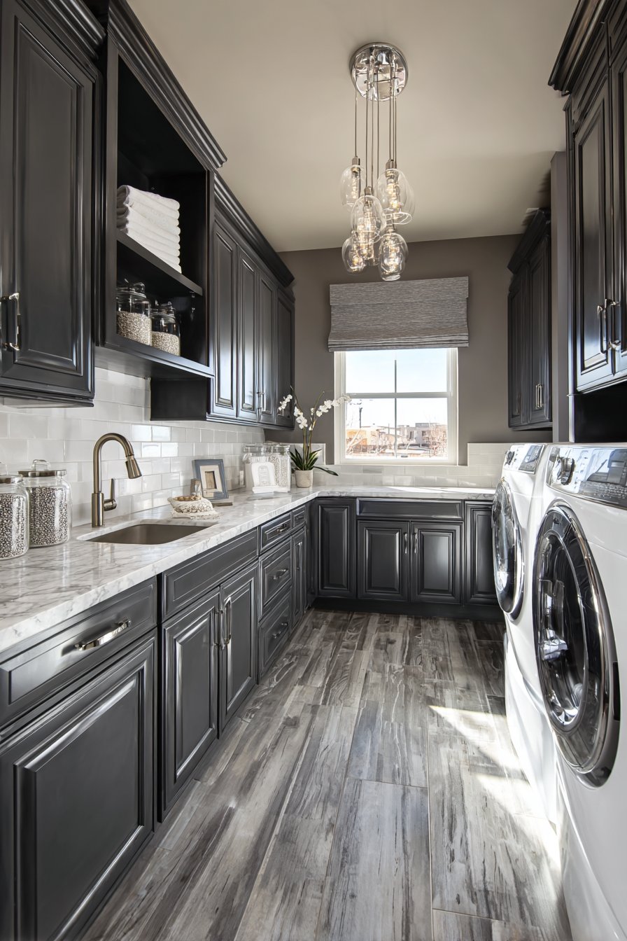 Charcoal Grey Sophisticated Contrast