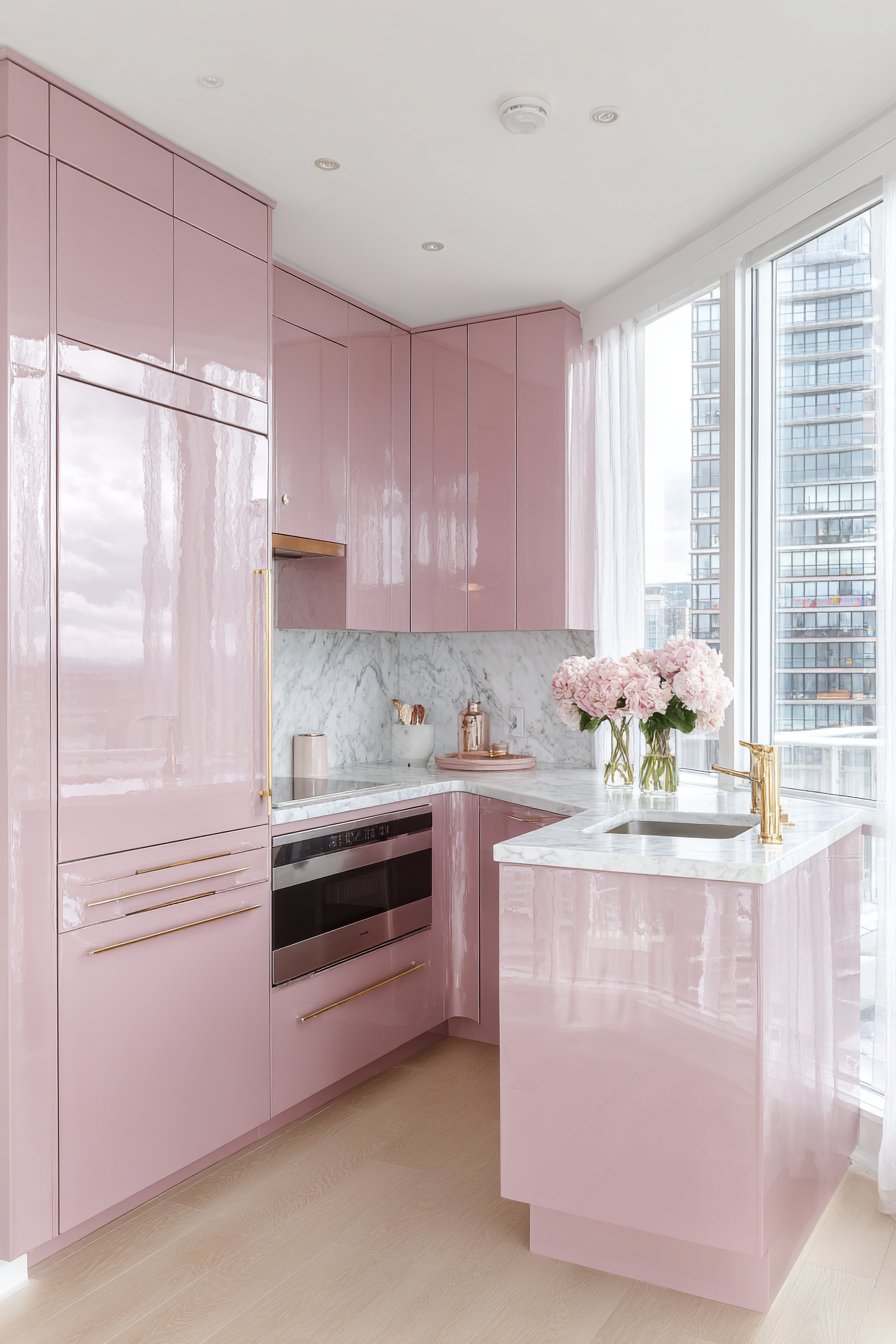 Blush Pink Contemporary Femininity