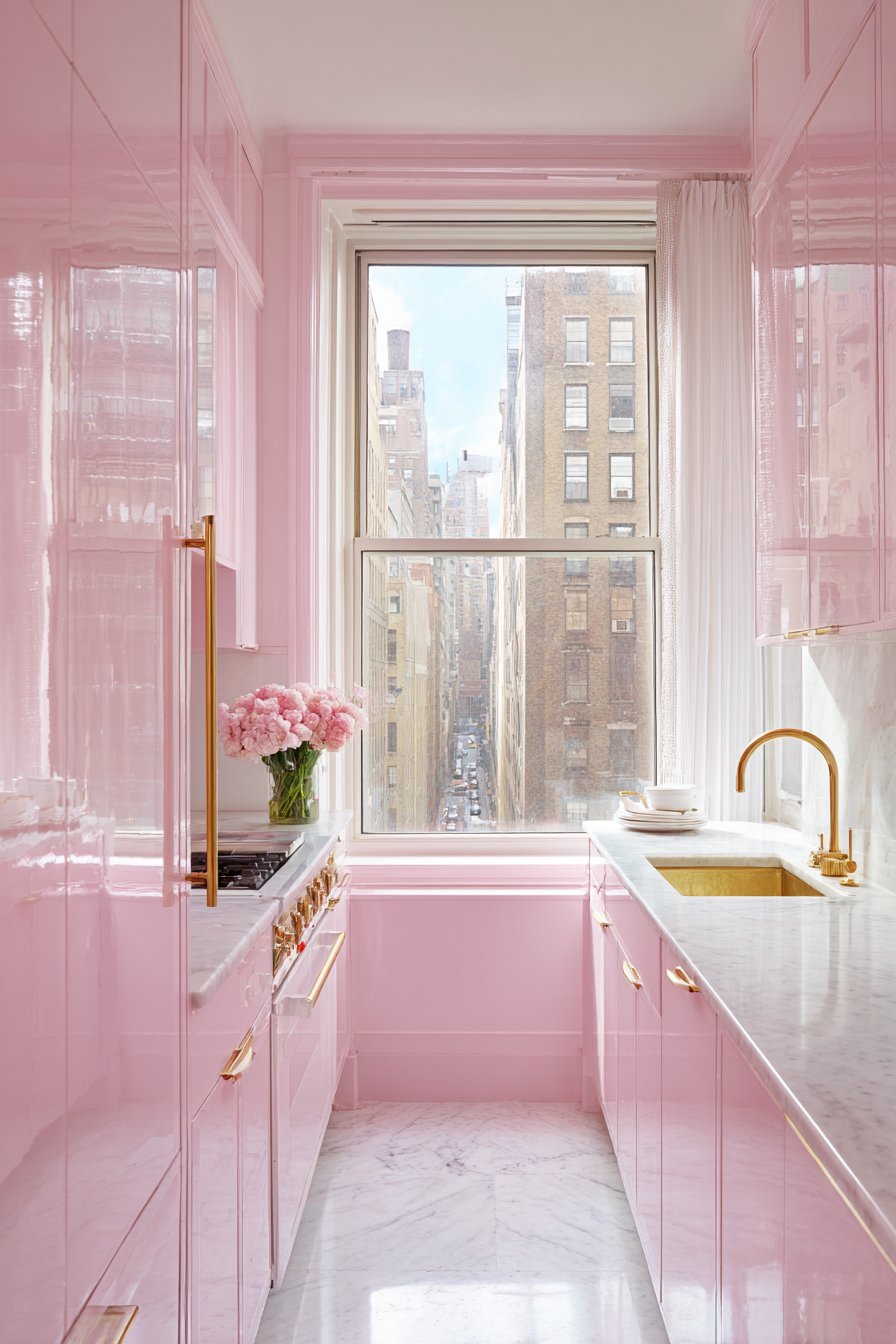 Blush Pink Contemporary Femininity