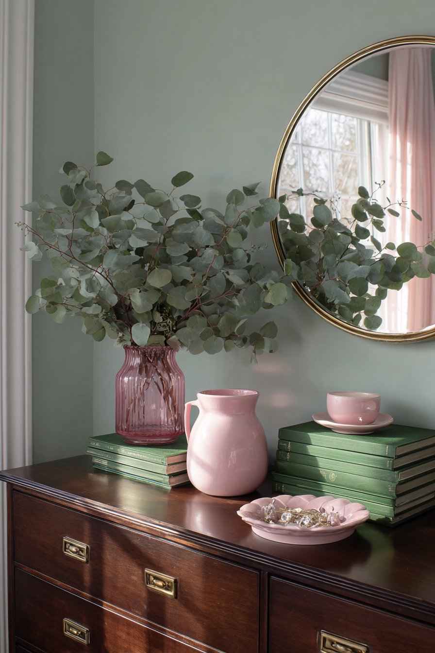 Mid-Century Dresser Display Composition