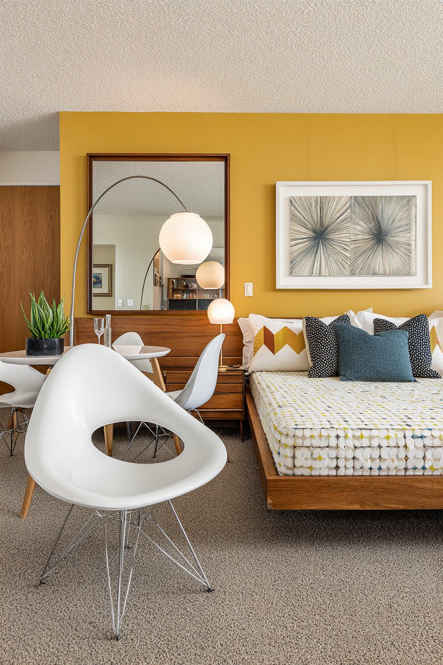 Mid-Century Mustard Accent