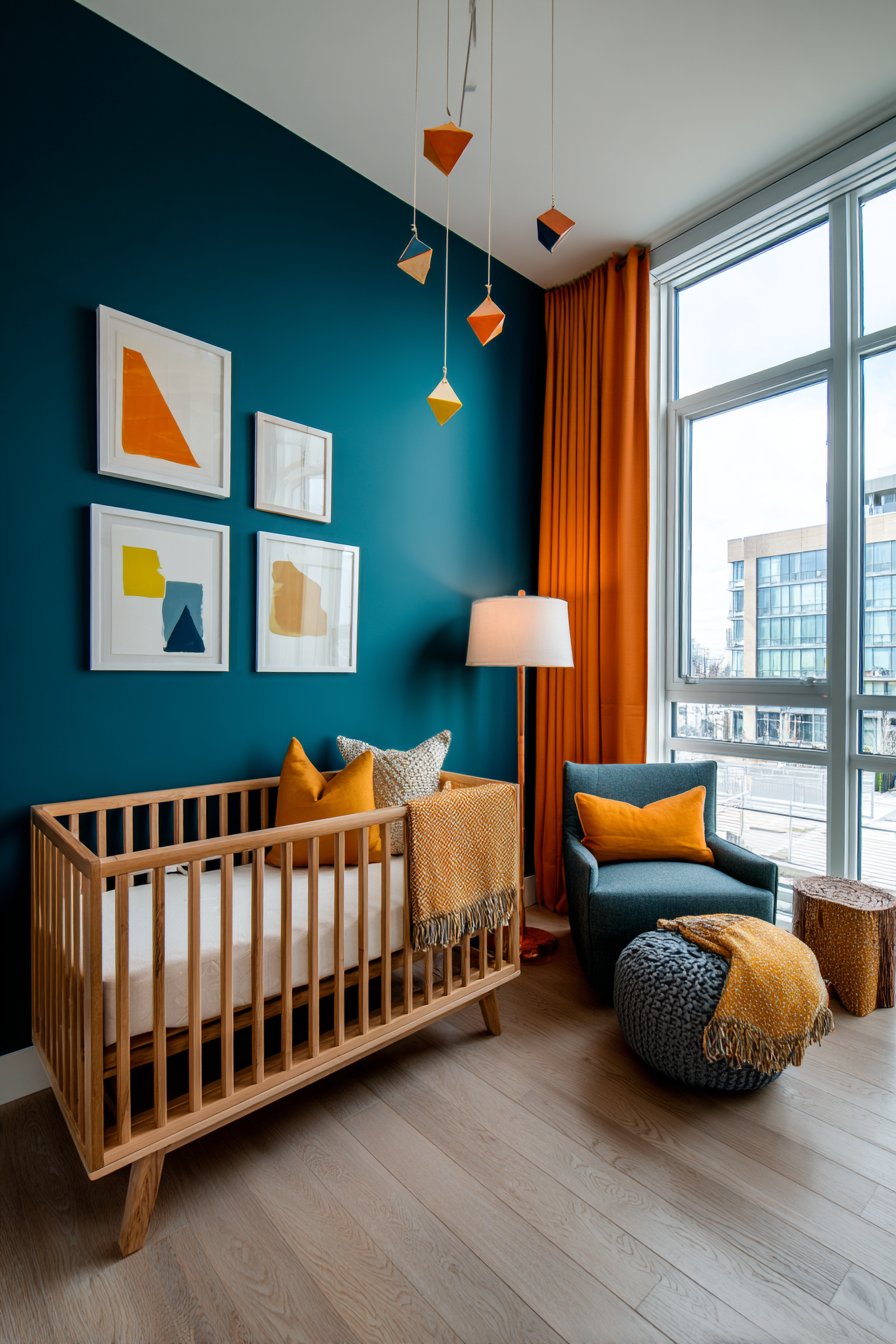 Bold Color Confidence with Deep Teal Drama