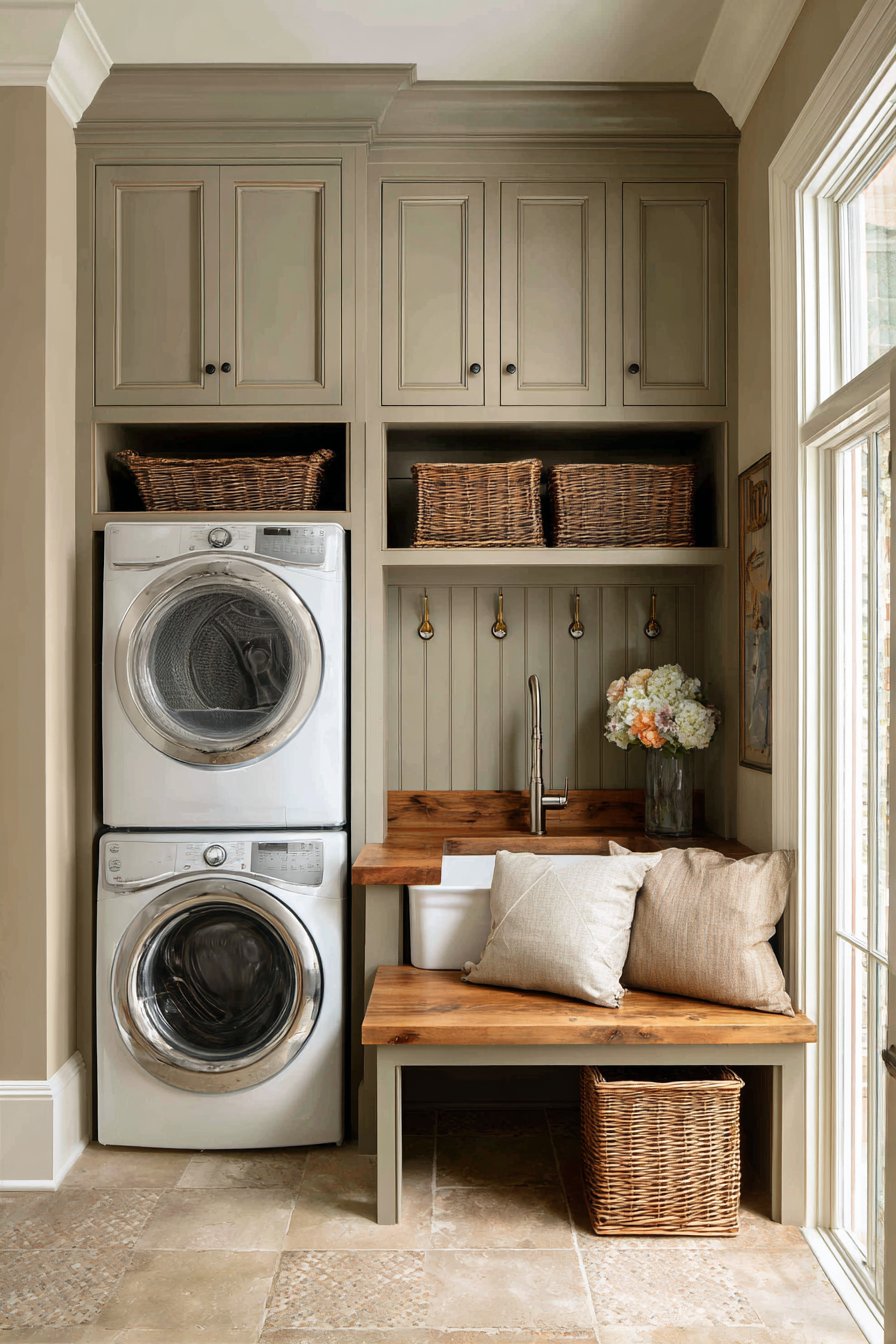 Mudroom Multi-Function Integration