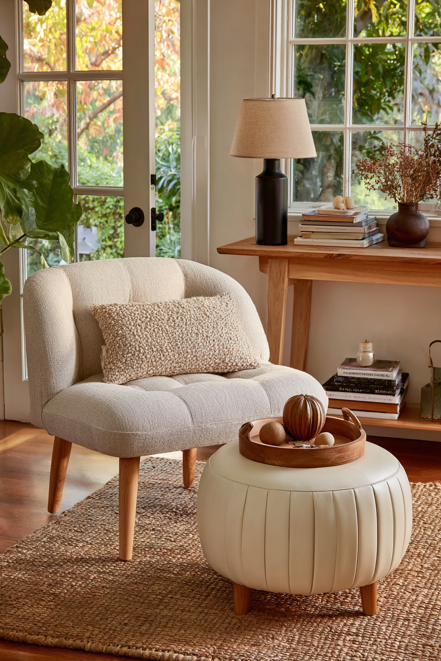 Intimate Bedroom Seating Area