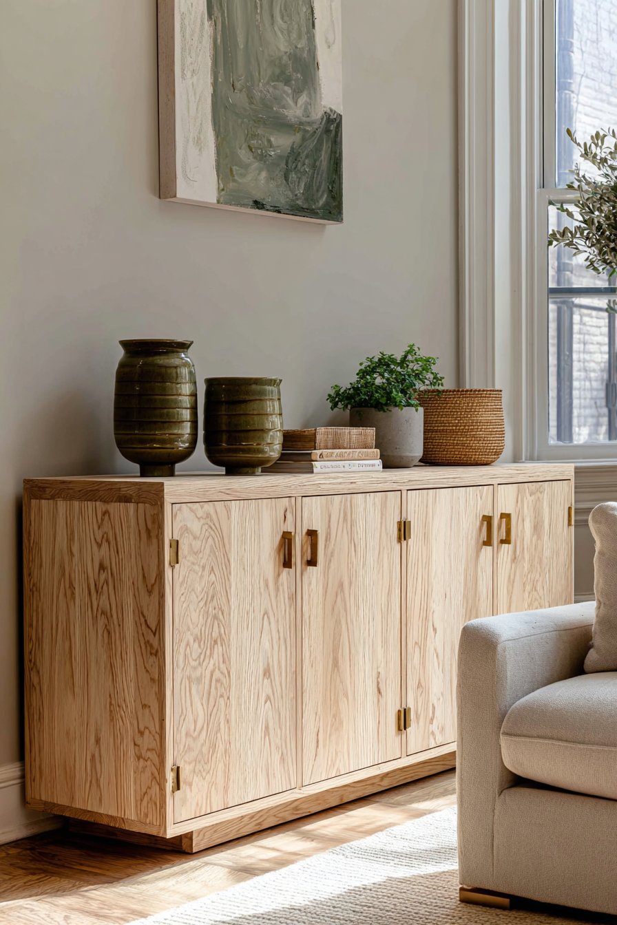 Functional Media Console Styling