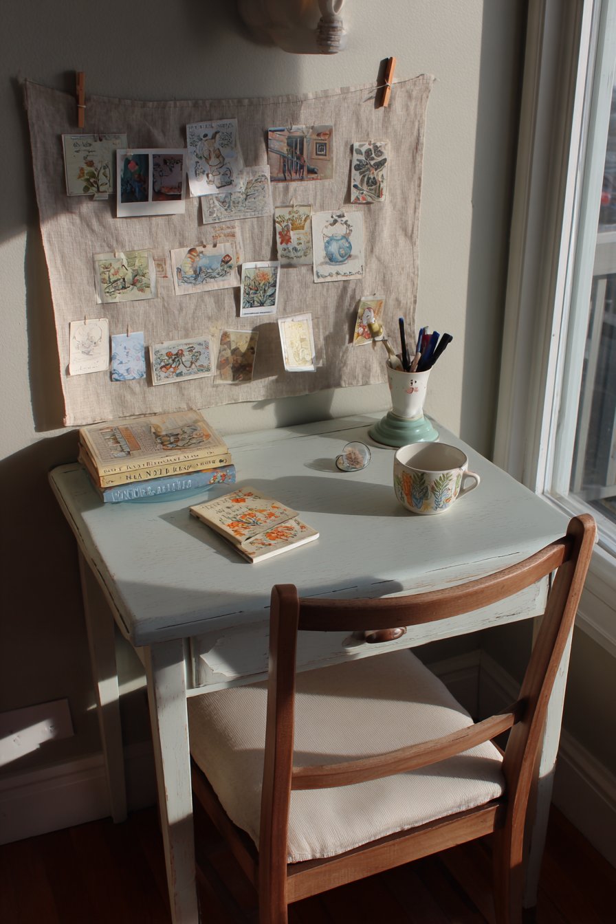 Parent Workspace with Bulletin Board Organization