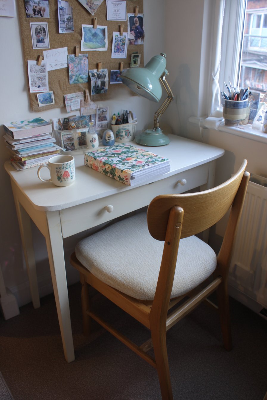 Parent Workspace with Bulletin Board Organization