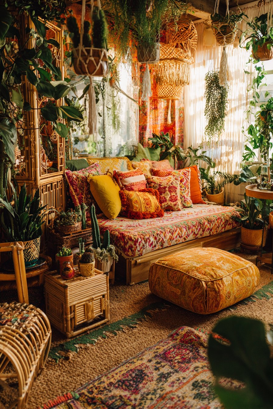 Bohemian Maximalist Green Haven
