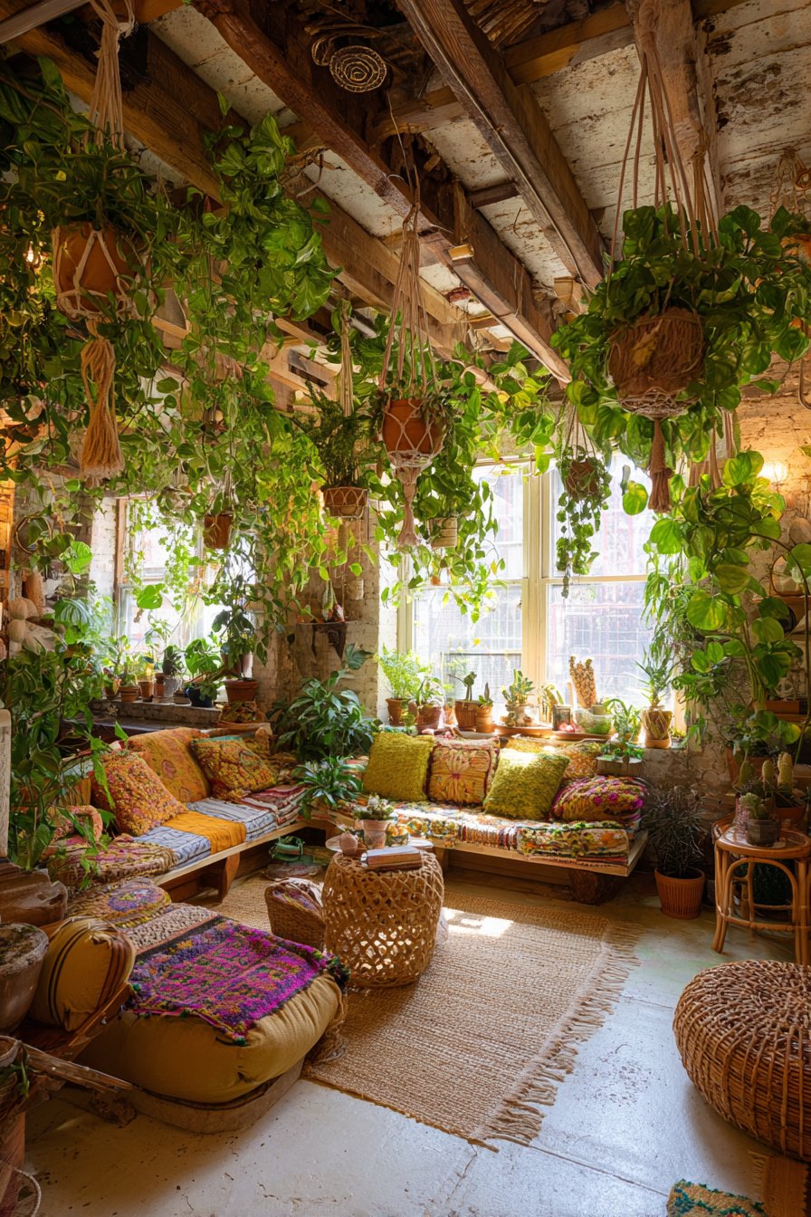 Bohemian Maximalist Green Haven