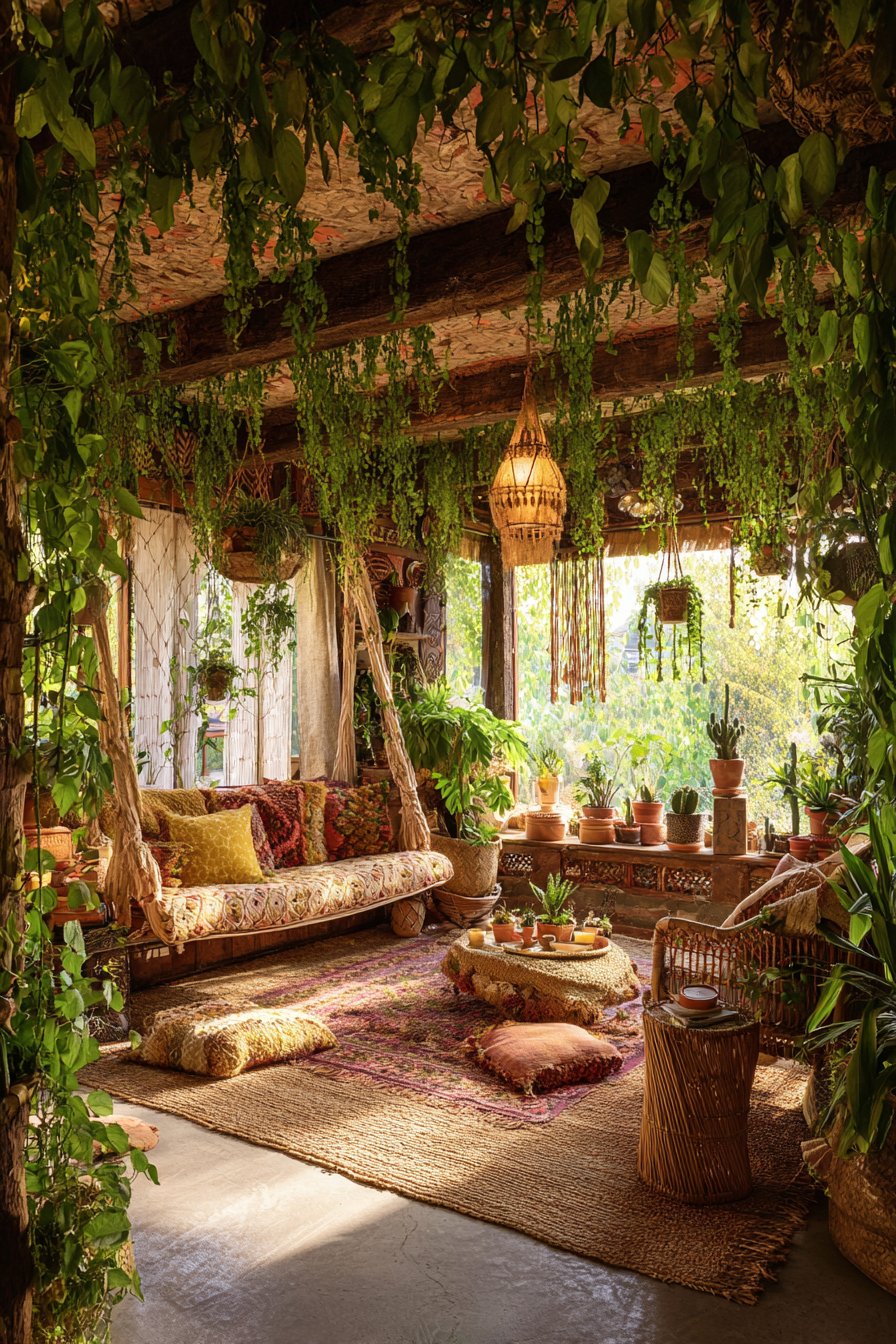 Bohemian Maximalist Green Haven