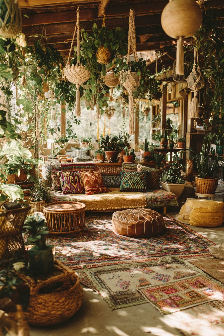 Bohemian Maximalist Green Haven