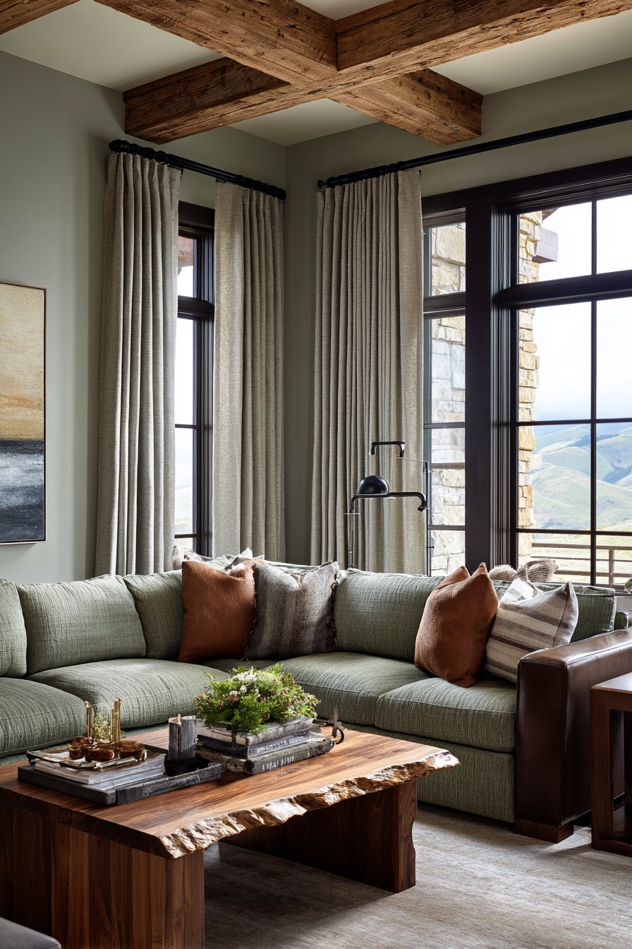 Organic Live Edge Coffee Table