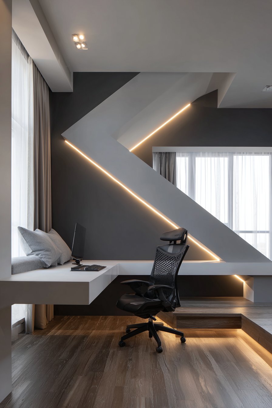 Teen Loft-Style Multi-Functional Setup