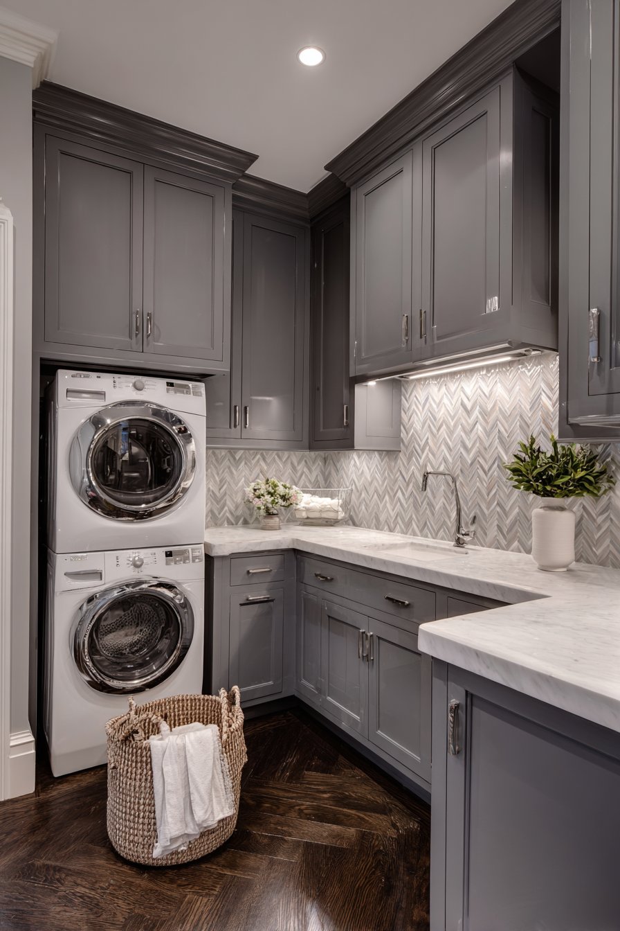 Contemporary Monochromatic Gray Scheme