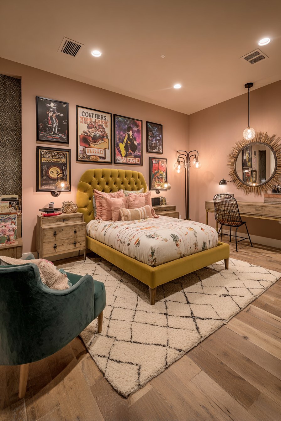 Vintage-Inspired Retro Charm