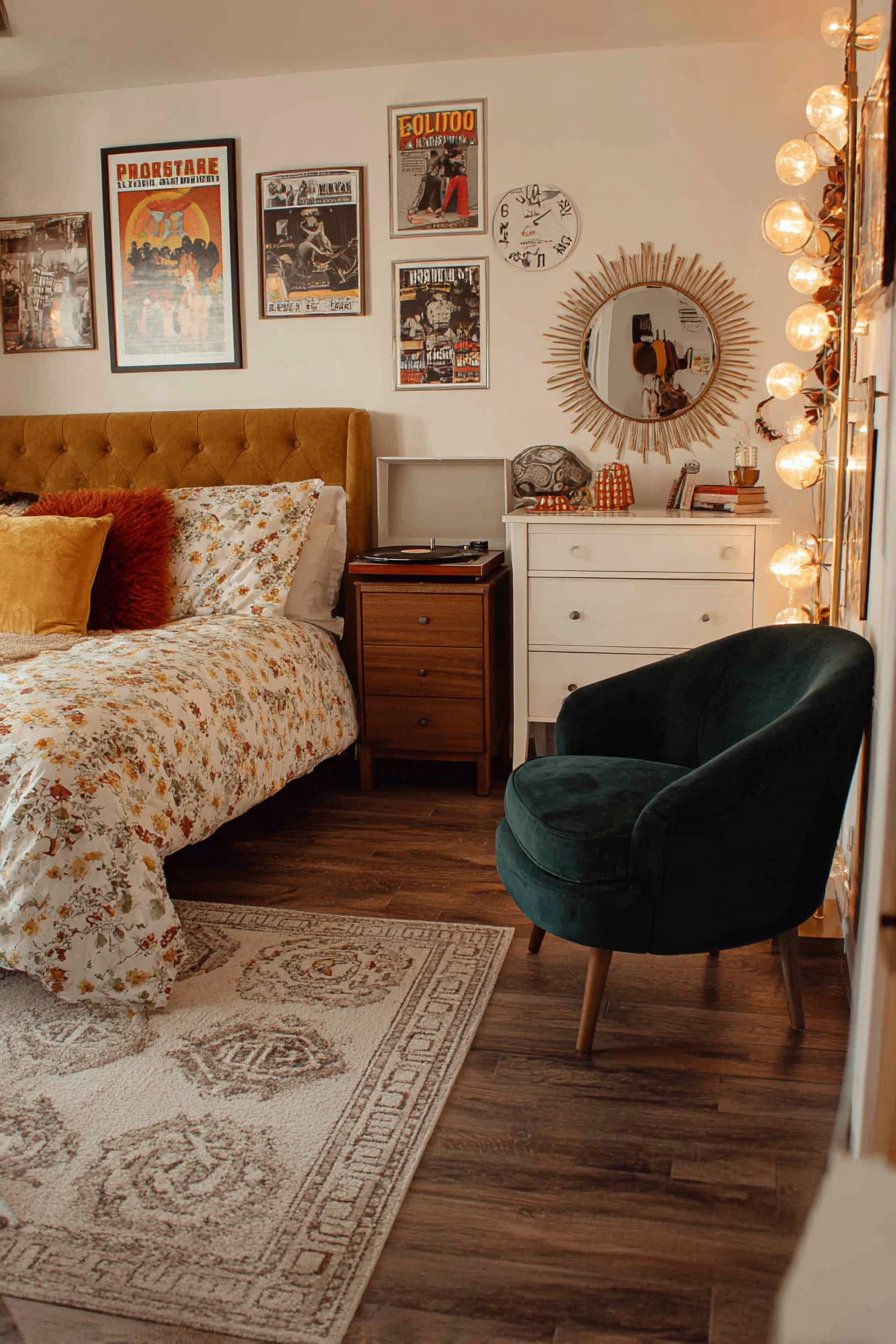 Vintage-Inspired Retro Charm