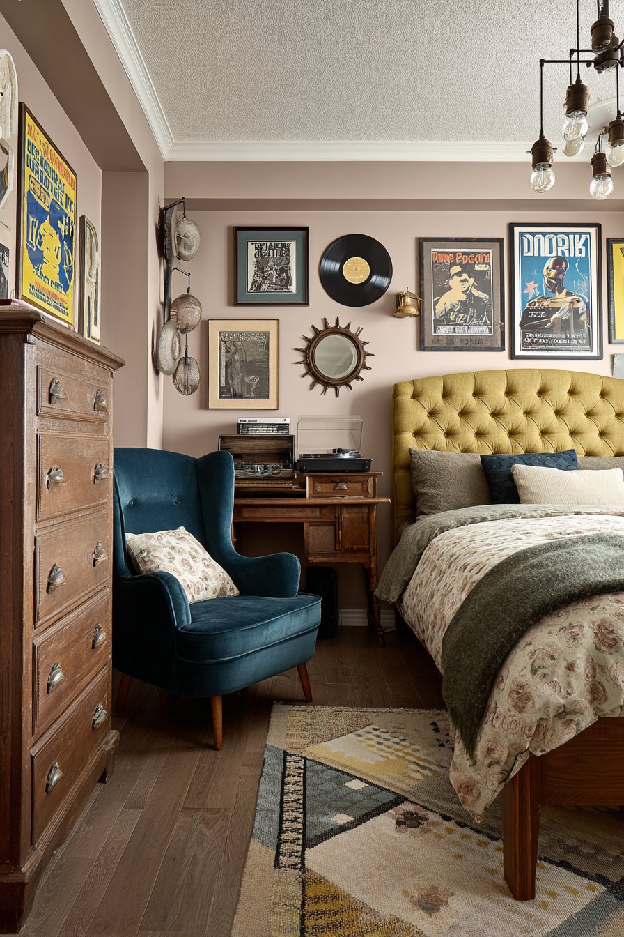 Vintage-Inspired Retro Charm