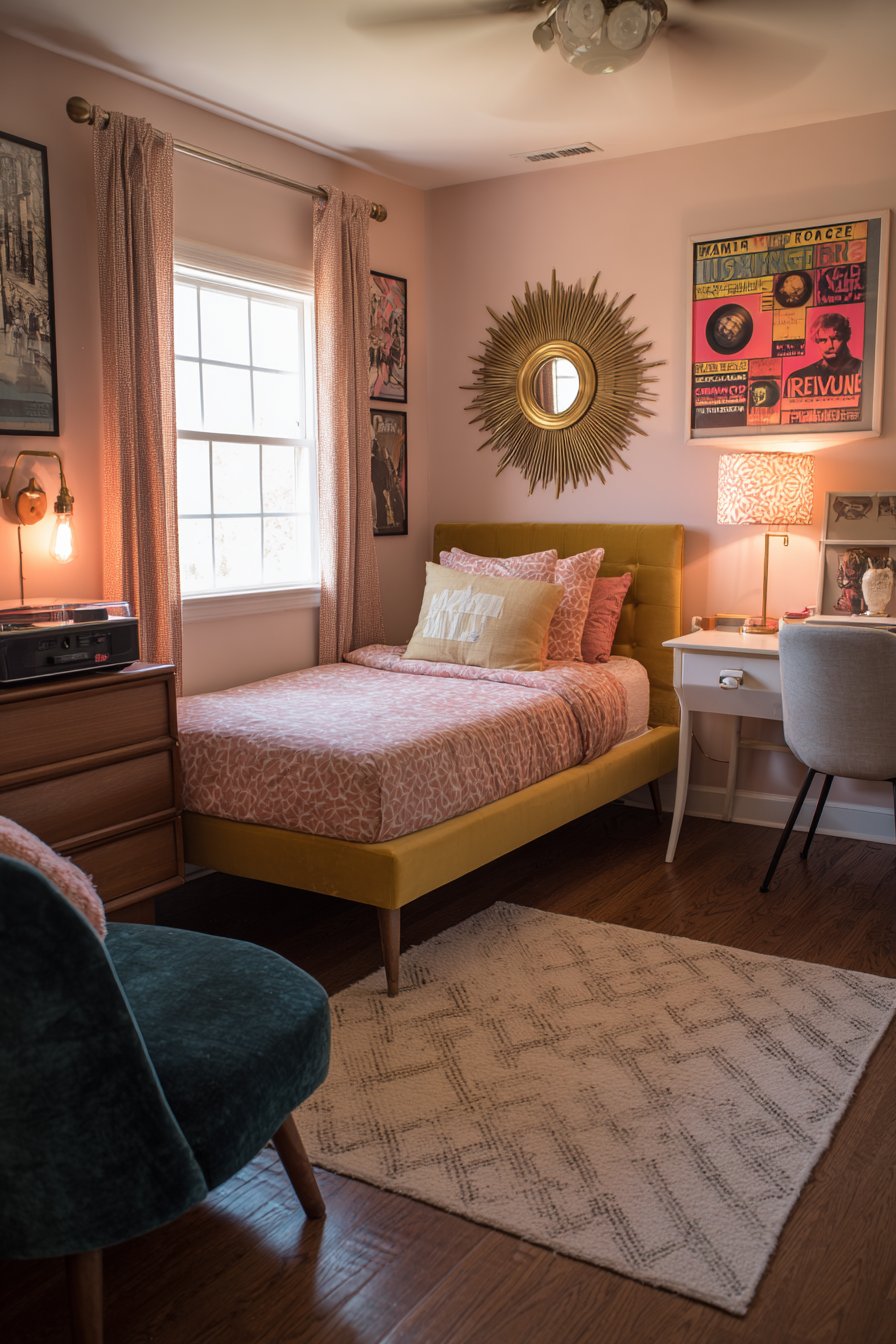 Vintage-Inspired Retro Charm