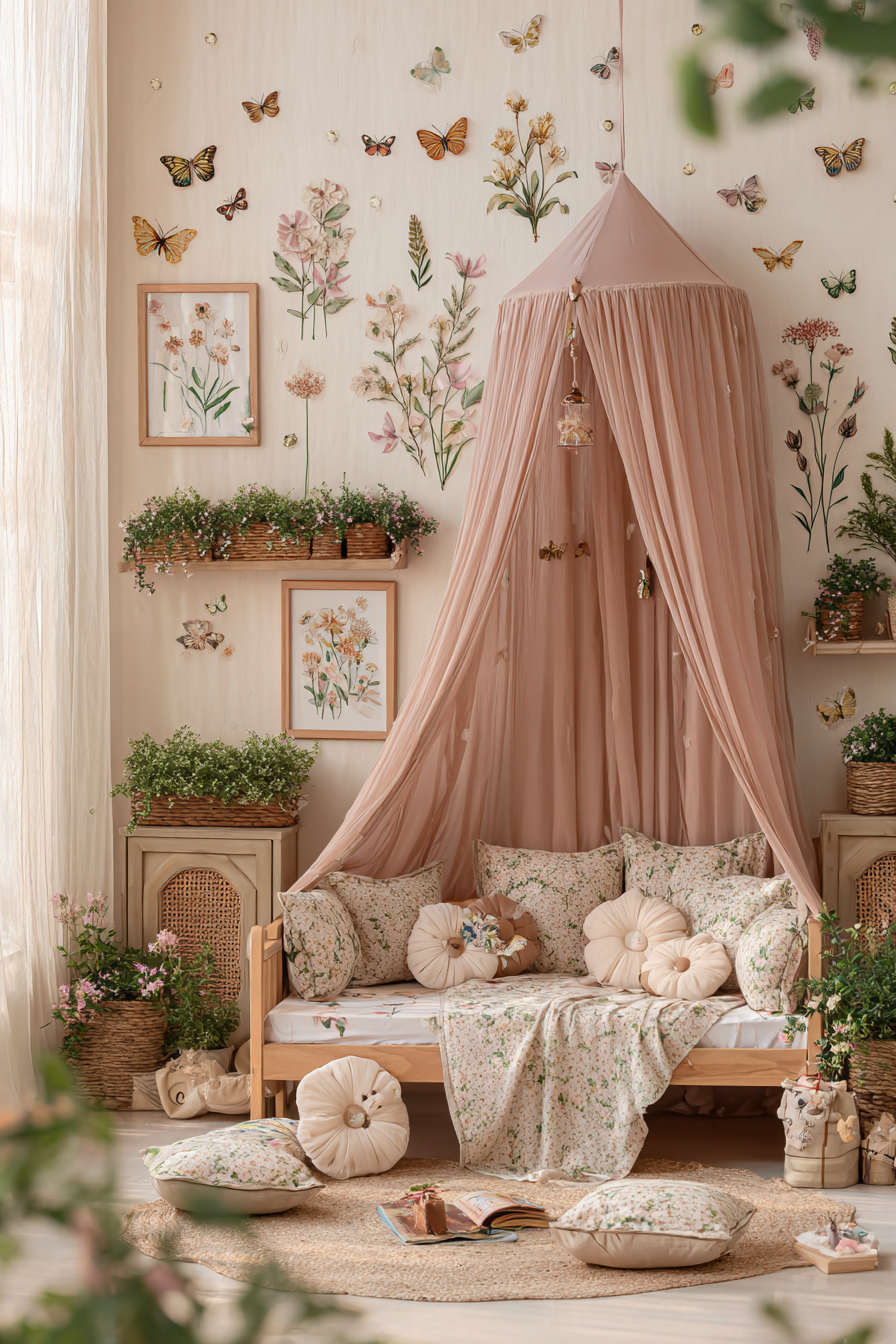 Botanical Garden Theme with Immersive Elements