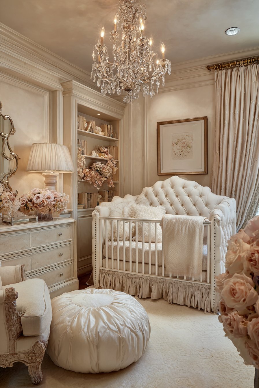 Luxurious Velvet Upholstered Elegance