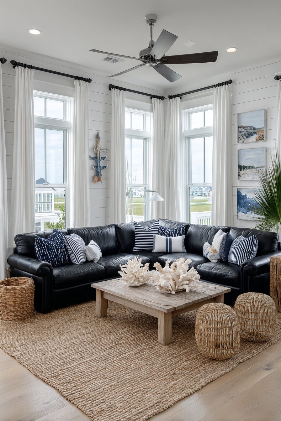 Coastal Contemporary Contrast