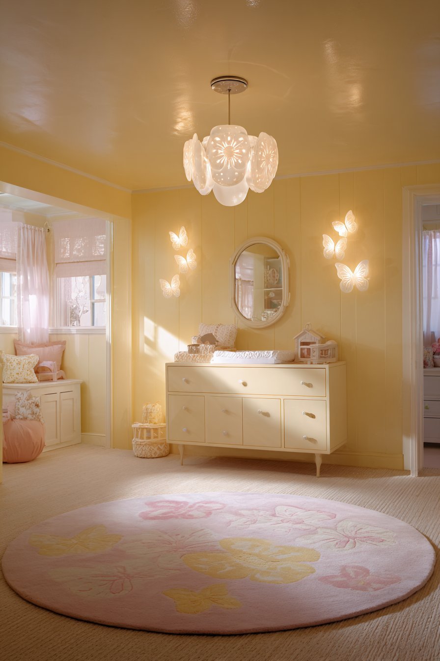 Statement Lighting with Butterfly Fixtures