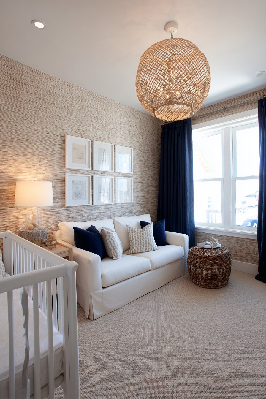 Sophisticated Grasscloth Elegance