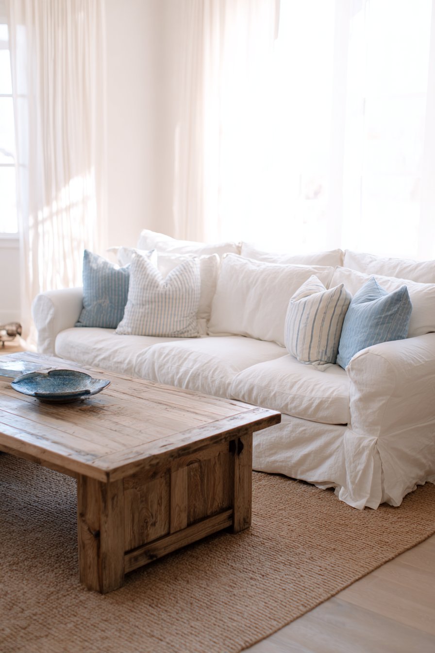 Casual Slipcovered Comfort