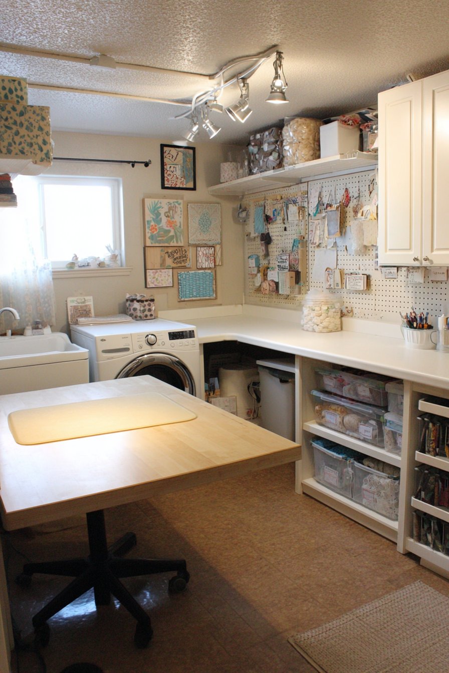 Craft Room Combination Corner