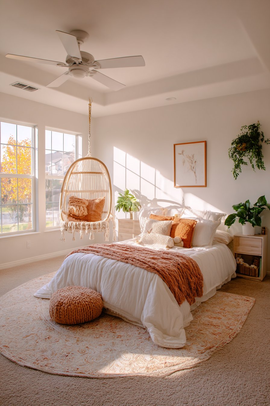 Bohemian Hanging Chair Retreat