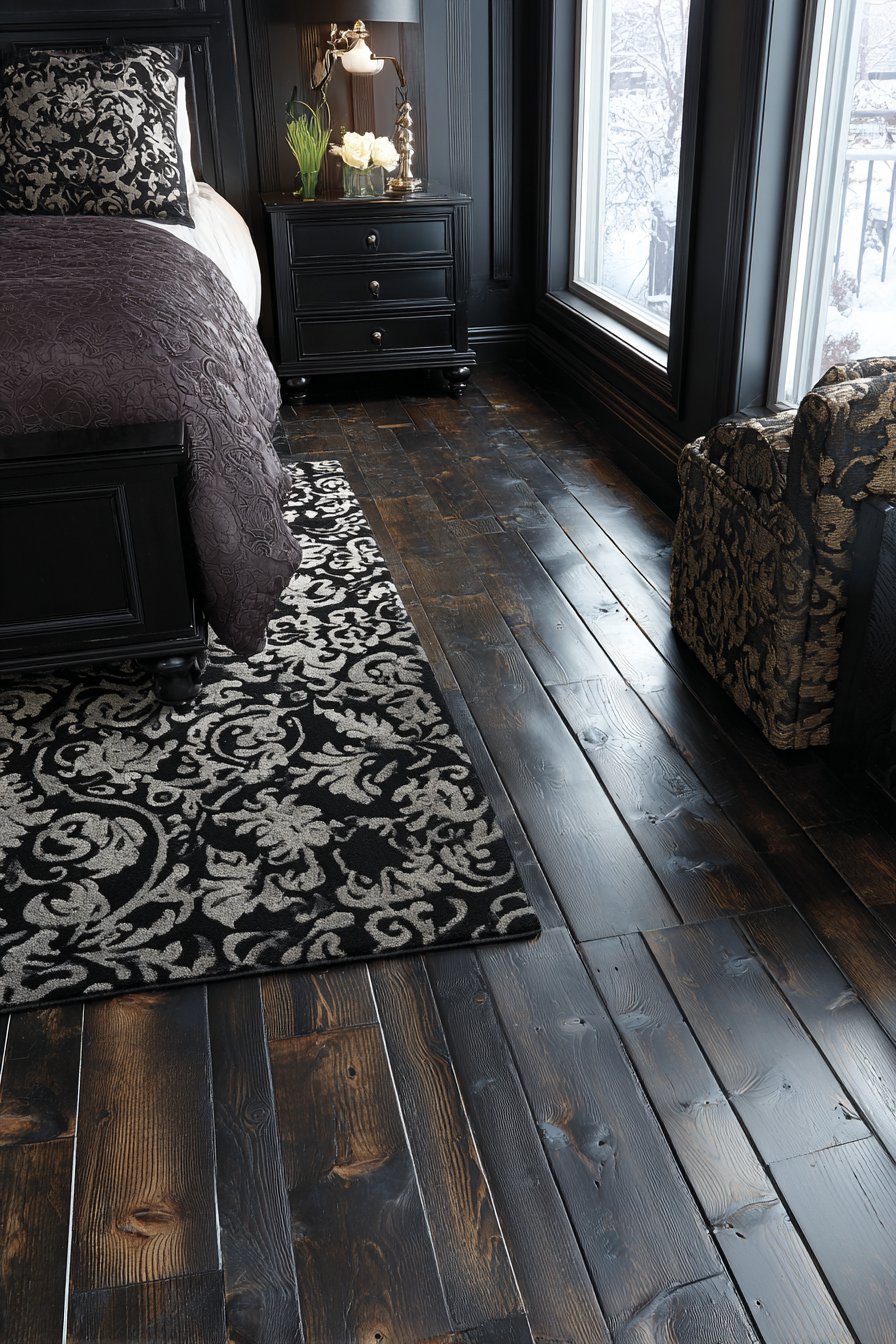 Rich Hardwood Floor Foundation